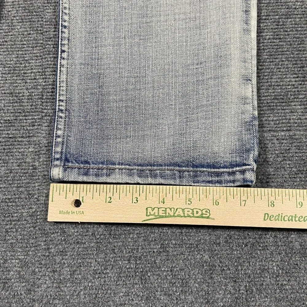 Levis 514 Jeans Youth Boys 18 Straight Fit Faded Light Wash Denim Distressed Y2K